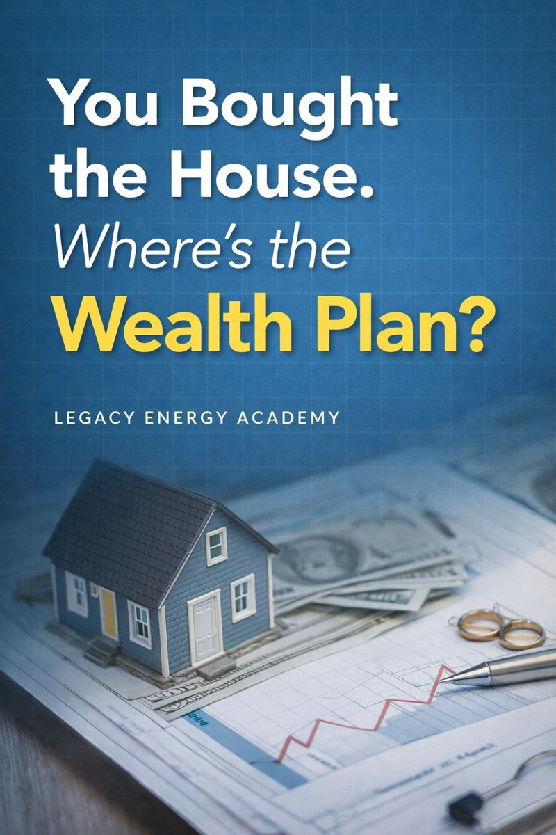 You Bought the House. Now What’s the Wealth Plan?