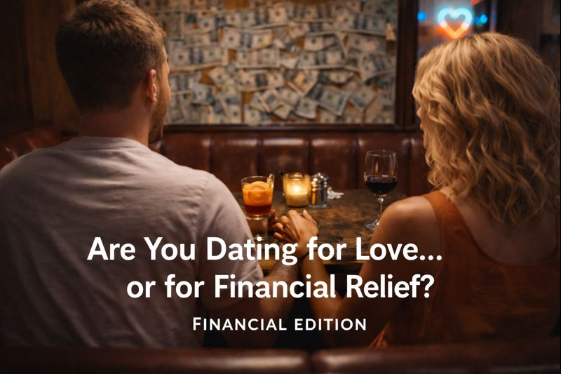 Are You Dating for Love… or for Financial Relief?