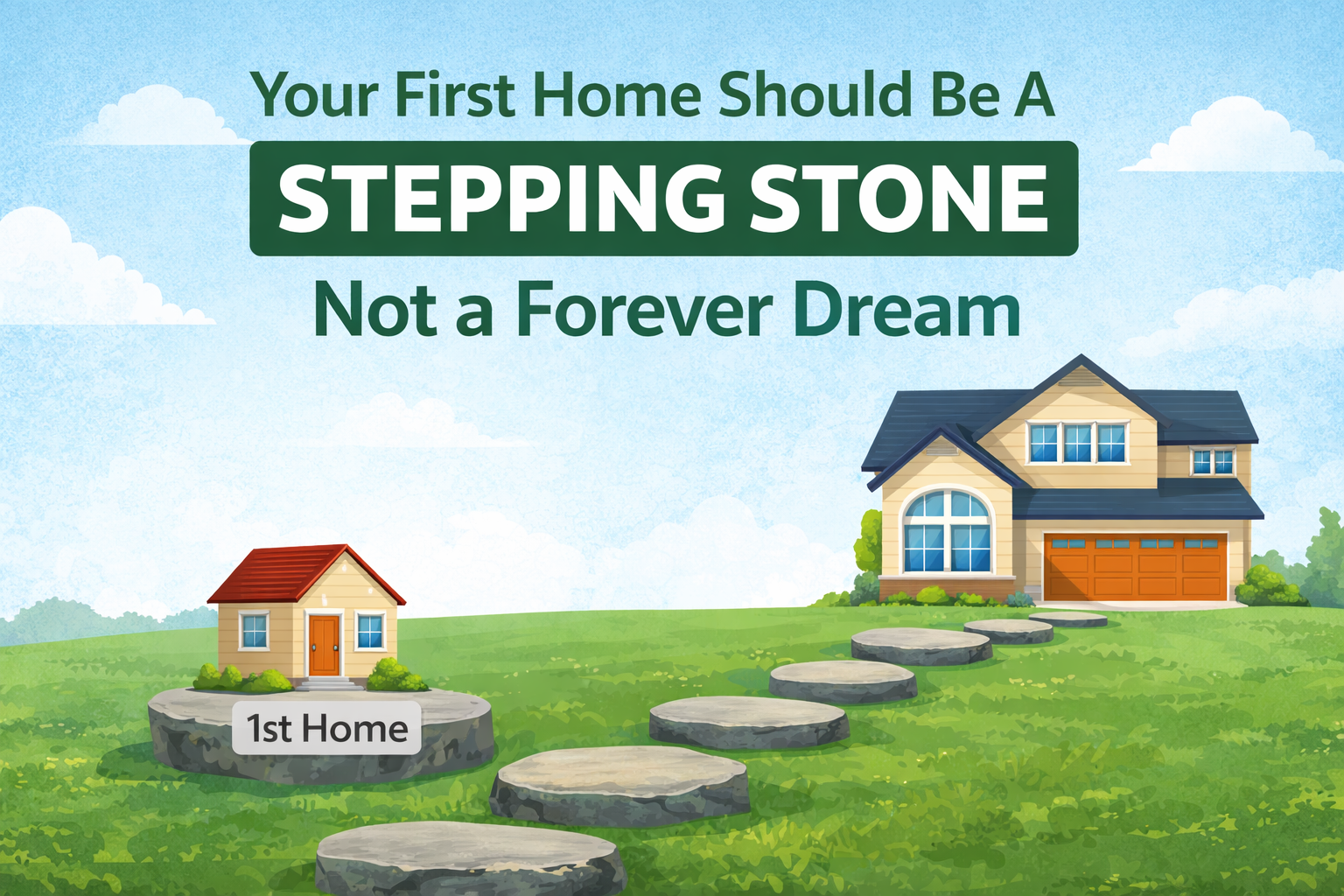 🏡 Your First Home Should Be a Stepping Stone, Not a Forever Dream
