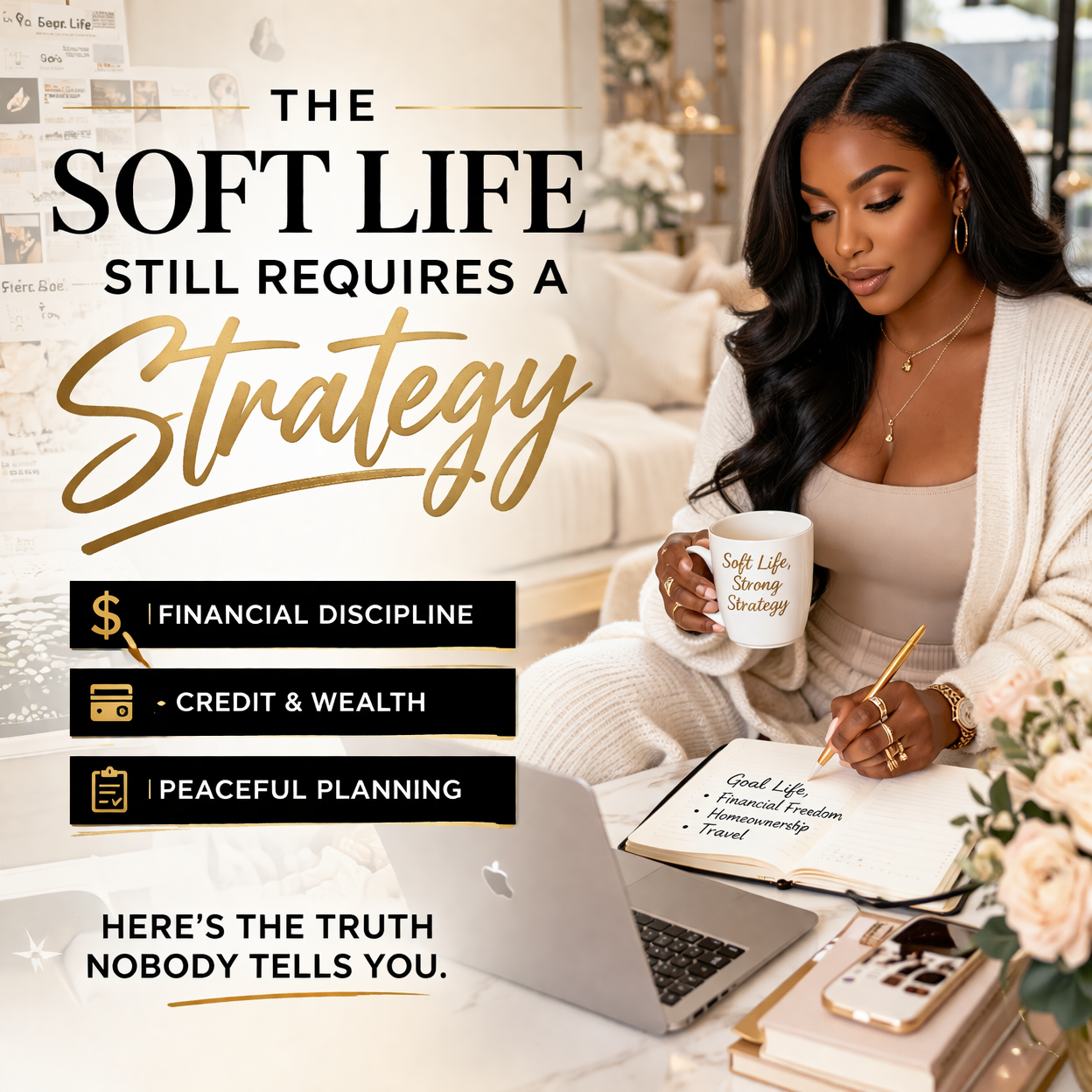 💎 The Soft Life Still Requires a Strategy